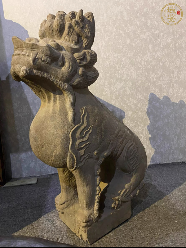 古玩雜項石雕瑞獸真品鑒賞圖