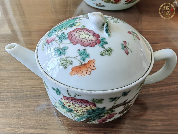 古玩陶瓷粉彩壺真品鑒賞圖
