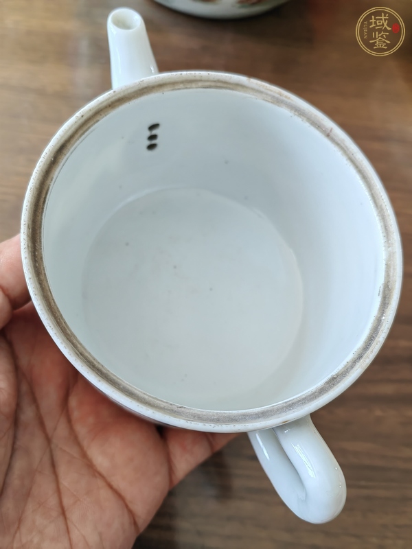 古玩陶瓷粉彩壺真品鑒賞圖