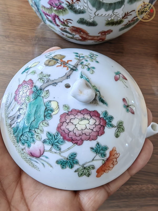 古玩陶瓷粉彩壺真品鑒賞圖