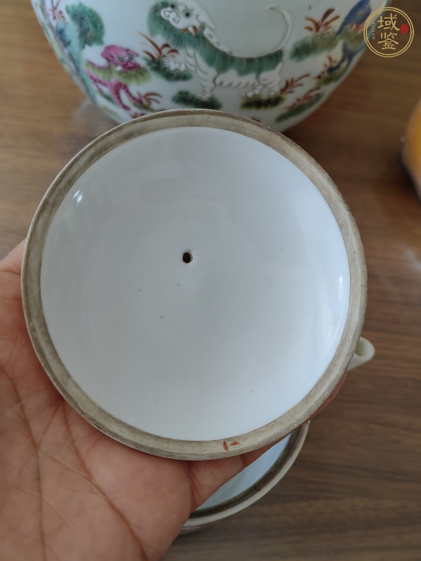 古玩陶瓷粉彩壺真品鑒賞圖