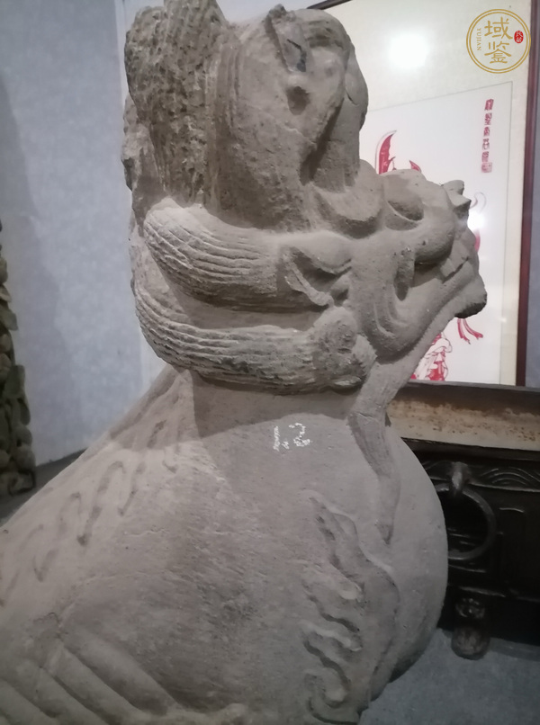 古玩雜項石雕瑞獸真品鑒賞圖
