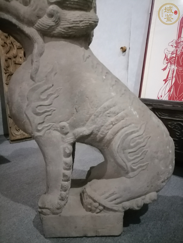 古玩雜項石雕瑞獸真品鑒賞圖