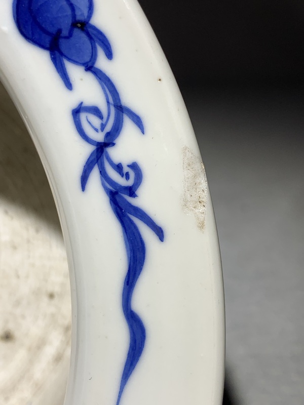 古玩陶瓷清代晚期青花蓮池鴛鴦紋花盆全品范疇。拍賣,當前價格6600元
