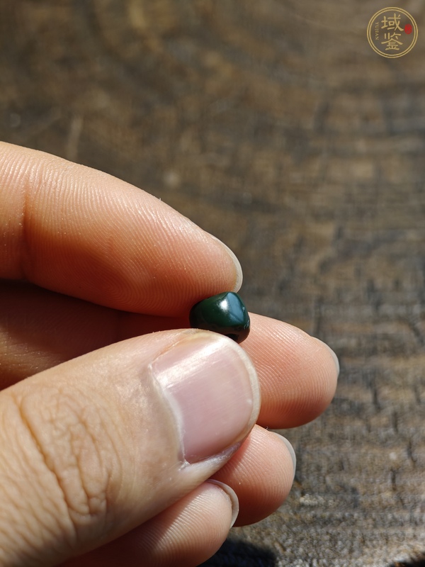 古玩雜項(xiàng)雞肝瑪瑙珠子真品鑒賞圖