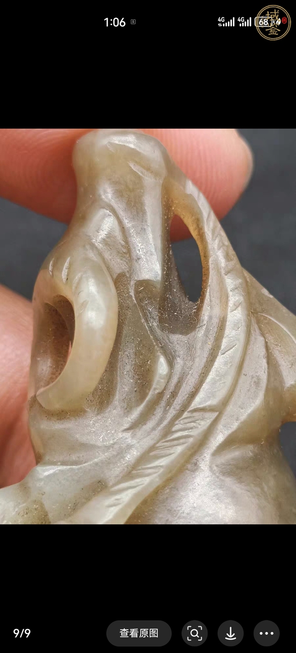 古玩玉器和田玉童子牧牛題材擺件真品鑒賞圖