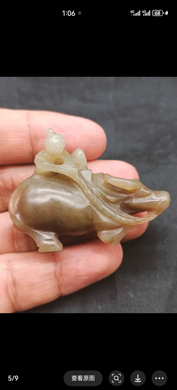 古玩玉器明清 和田玉童子牧牛擺件拍賣,當(dāng)前價(jià)格10000元