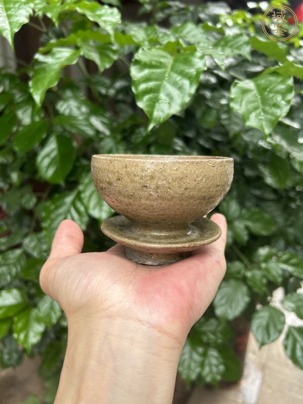 古玩南北朝 青瓷盞托真品鑒賞圖