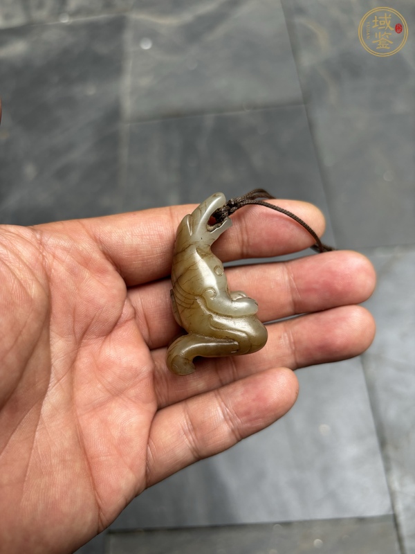 古玩玉器提油仿古“玉獸”真品鑒賞圖