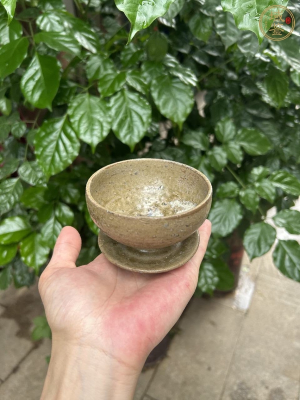 古玩陶瓷南北朝 青瓷盞托真品鑒賞圖