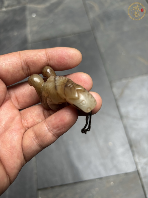 古玩玉器提油仿古“玉獸”真品鑒賞圖