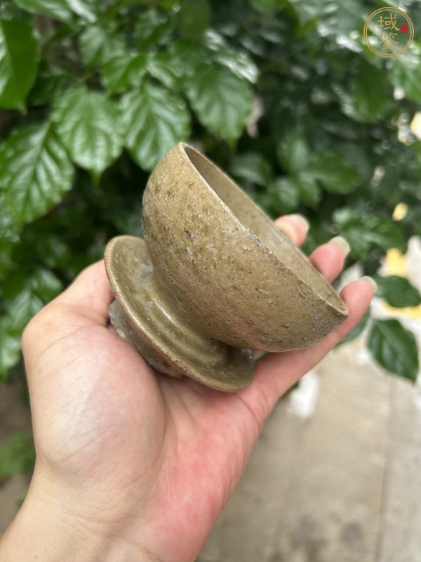 古玩陶瓷南北朝 青瓷盞托真品鑒賞圖