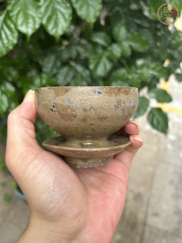 古玩陶瓷南北朝 青瓷盞托真品鑒賞圖