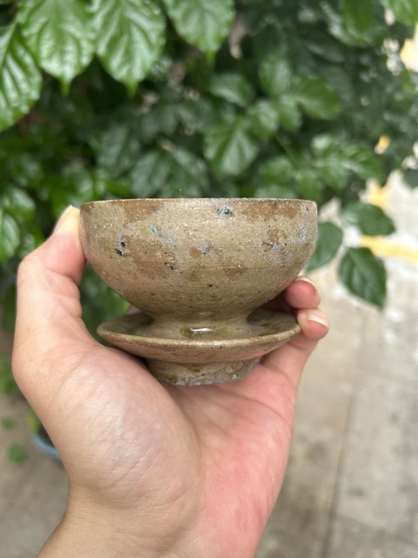古玩陶瓷【南北朝】越窯青瓷連托盞【館藏級】【高檔器物】拍賣，當前價格0元