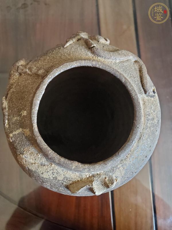 古玩陶瓷西壩窯褐釉罐真品鑒賞圖