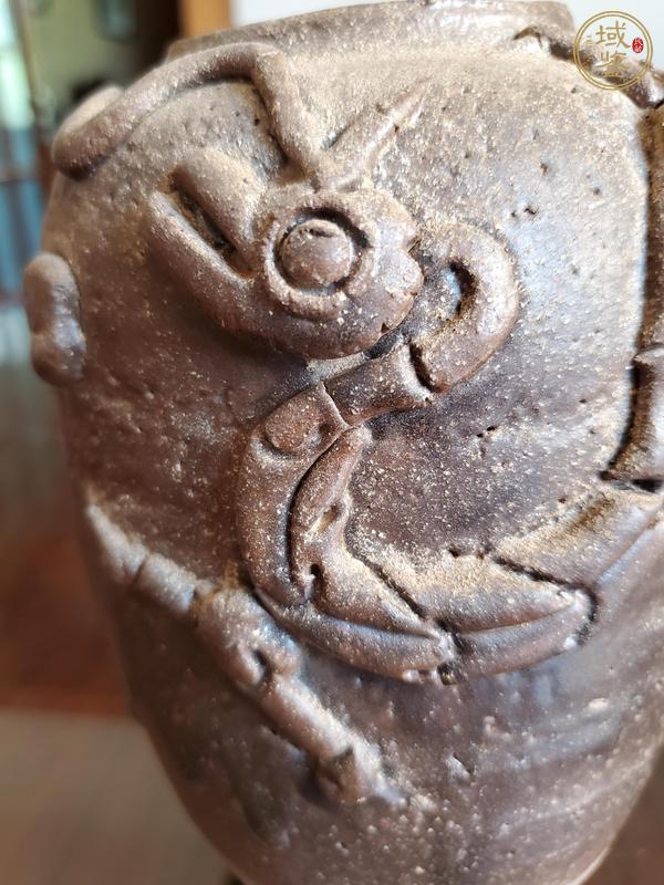 古玩陶瓷西壩窯褐釉罐真品鑒賞圖