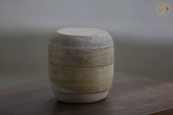 古玩陶瓷青白釉粉盒真品鑒賞圖