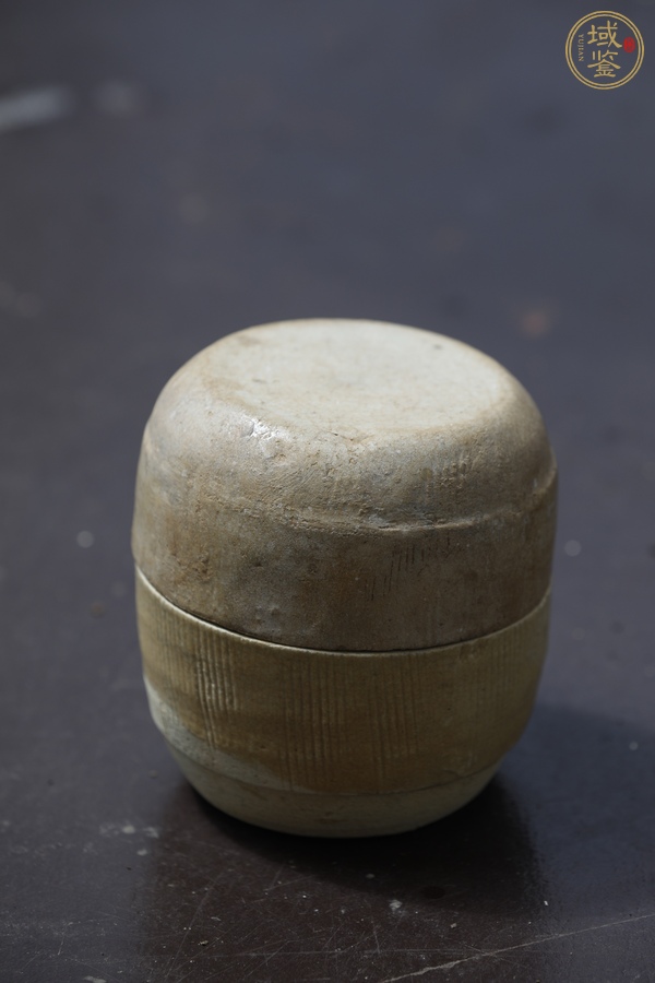 古玩陶瓷青白釉粉盒真品鑒賞圖