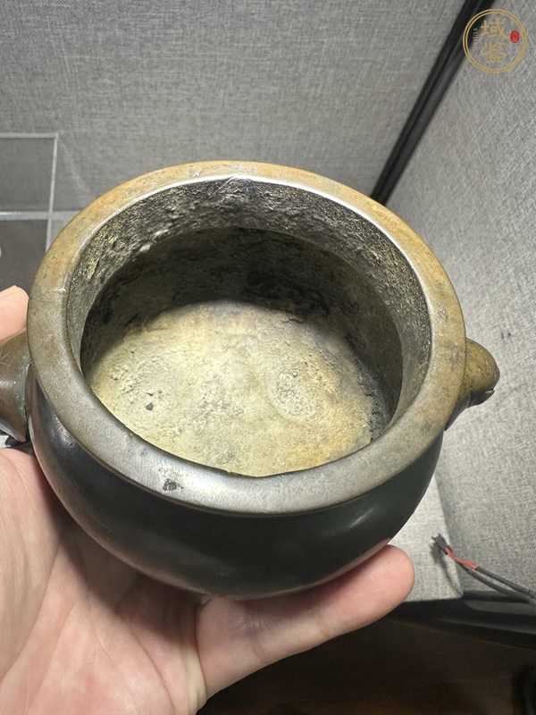古玩銅器銅爐真品鑒賞圖