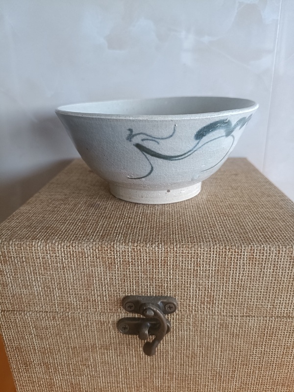 古玩轉賣明晚期青花賞碗拍賣，當前價格700元