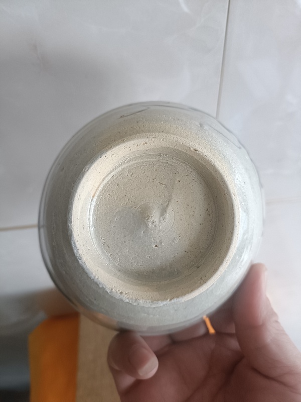 古玩陶瓷明晚期青花賞碗拍賣,當前價格298元
