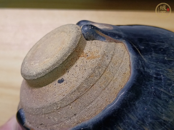 古玩陶瓷遇林亭窯黑釉盞真品鑒賞圖
