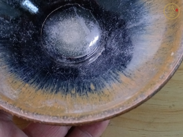 古玩陶瓷遇林亭窯黑釉盞真品鑒賞圖
