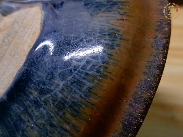 古玩陶瓷遇林亭窯黑釉盞真品鑒賞圖