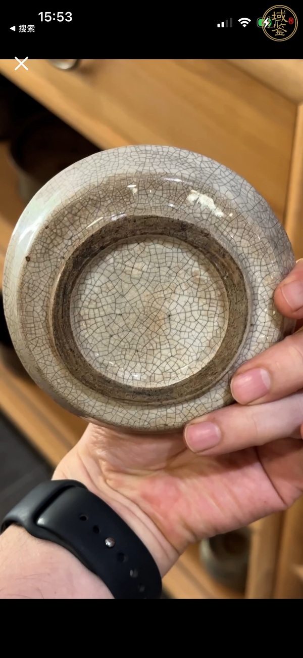 古玩陶瓷晚清漳州窯壺承真品鑒賞圖