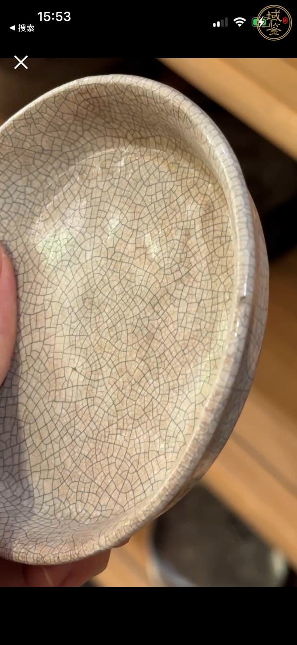 古玩陶瓷晚清漳州窯壺承真品鑒賞圖