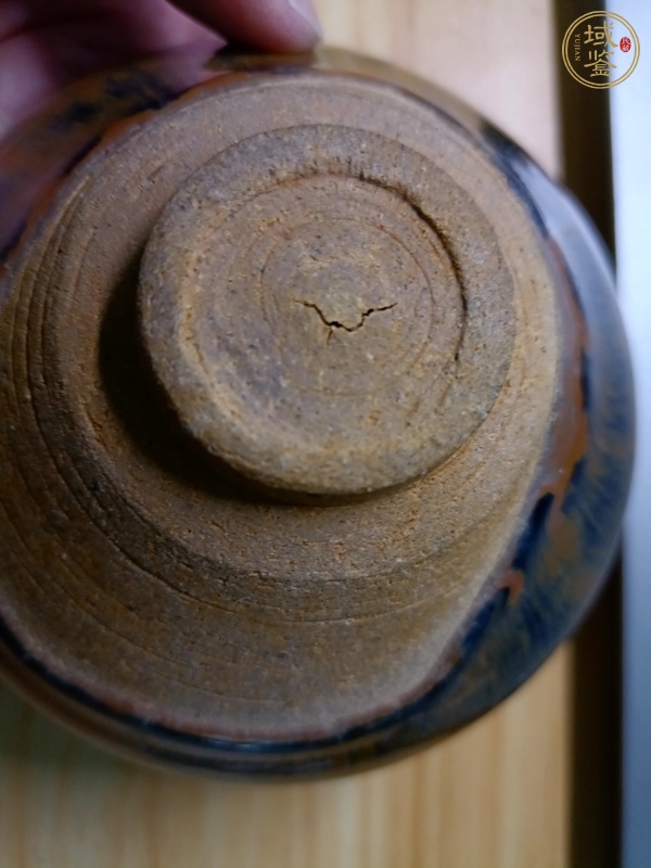 古玩陶瓷建窯系福清窯兔毫茶盞真品鑒賞圖