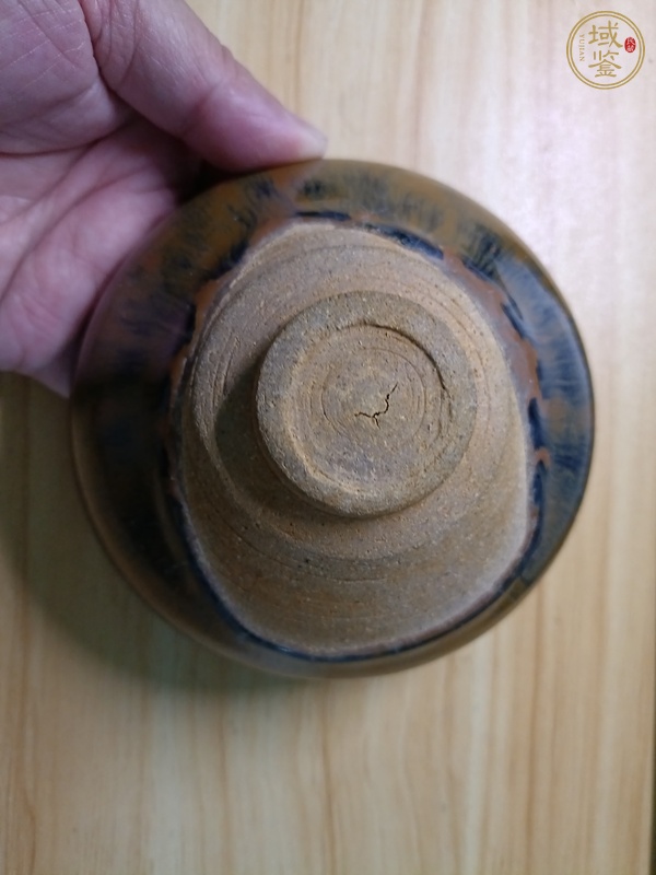 古玩陶瓷建窯系福清窯兔毫茶盞真品鑒賞圖