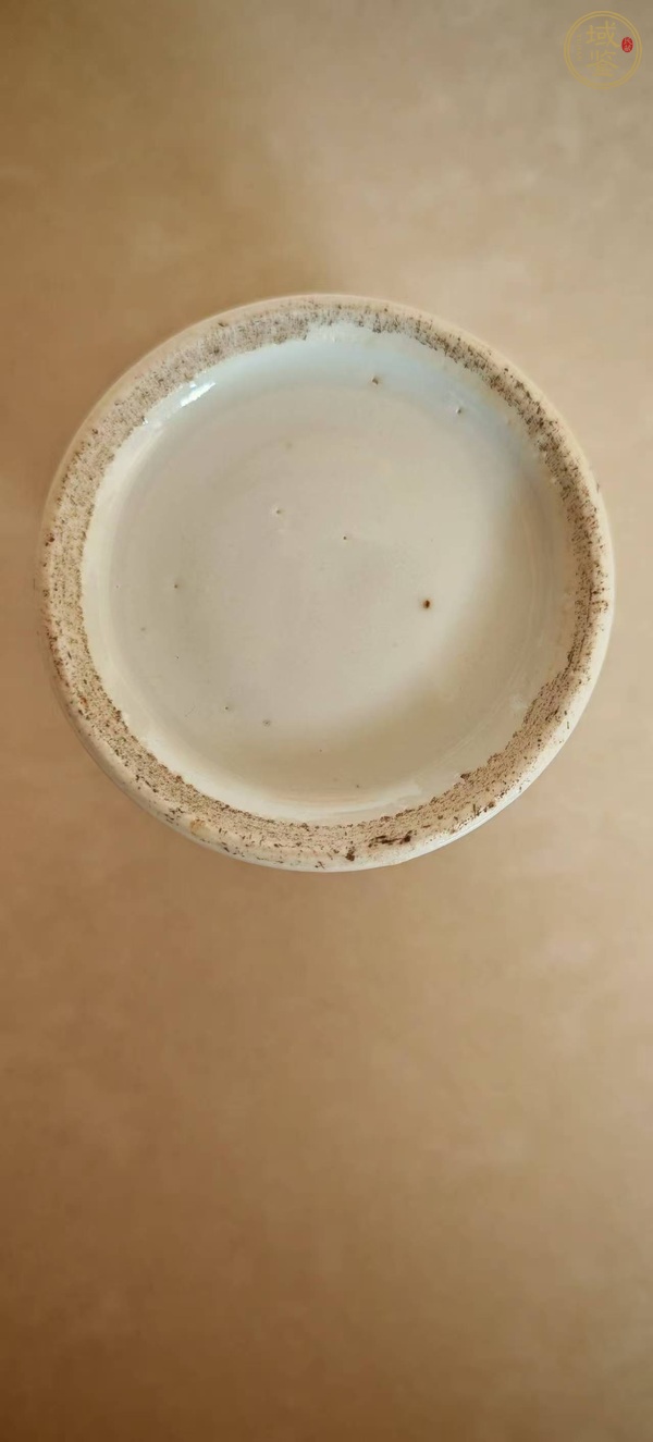 古玩陶瓷博古圖水盂真品鑒賞圖
