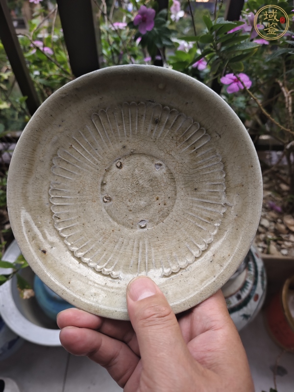 古玩陶瓷印花碗真品鑒賞圖
