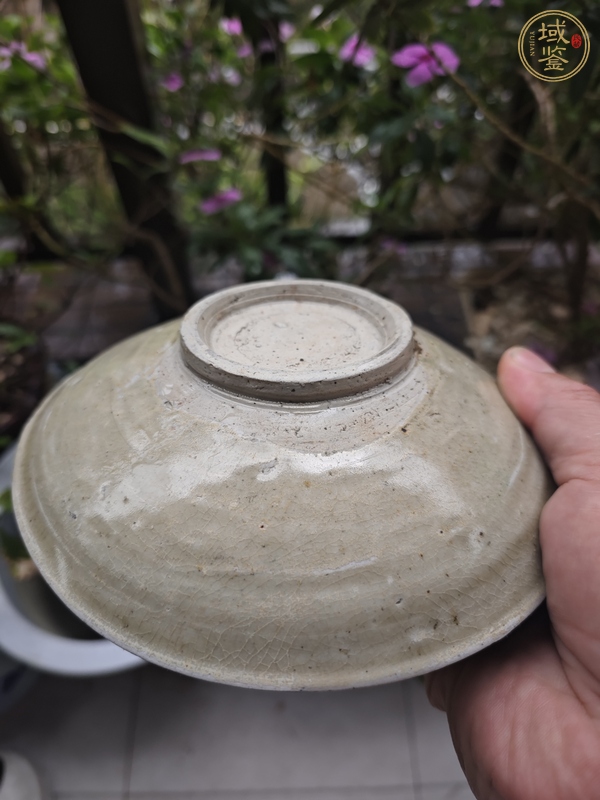 古玩陶瓷印花碗真品鑒賞圖