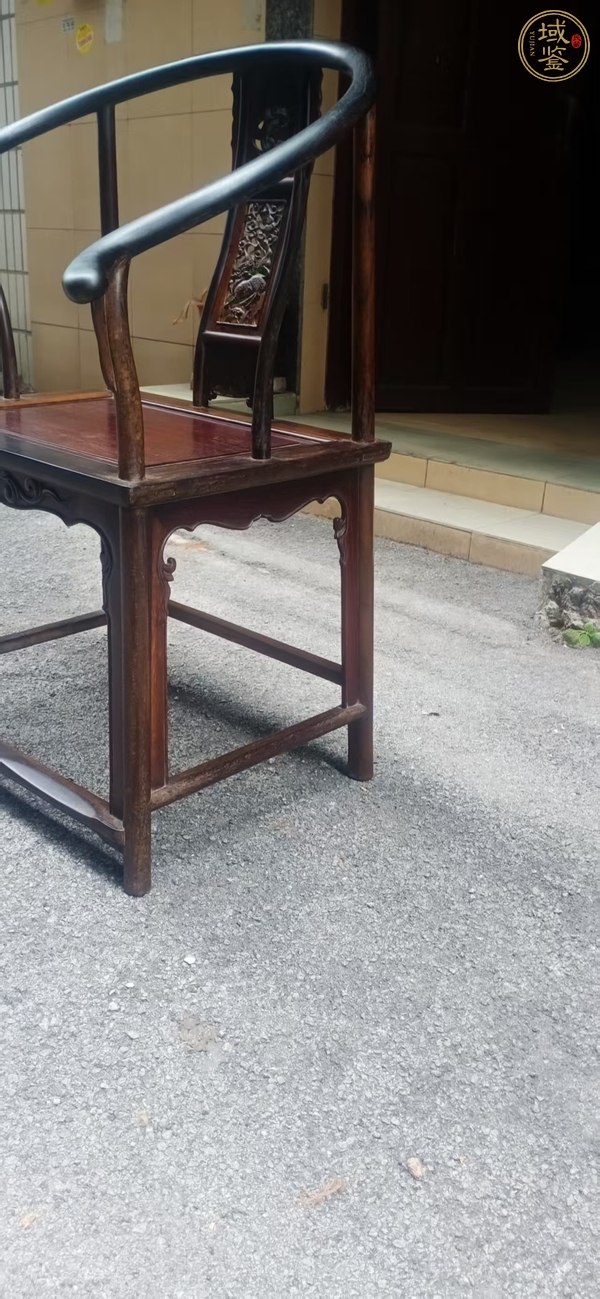 古玩雜項圈椅真品鑒賞圖