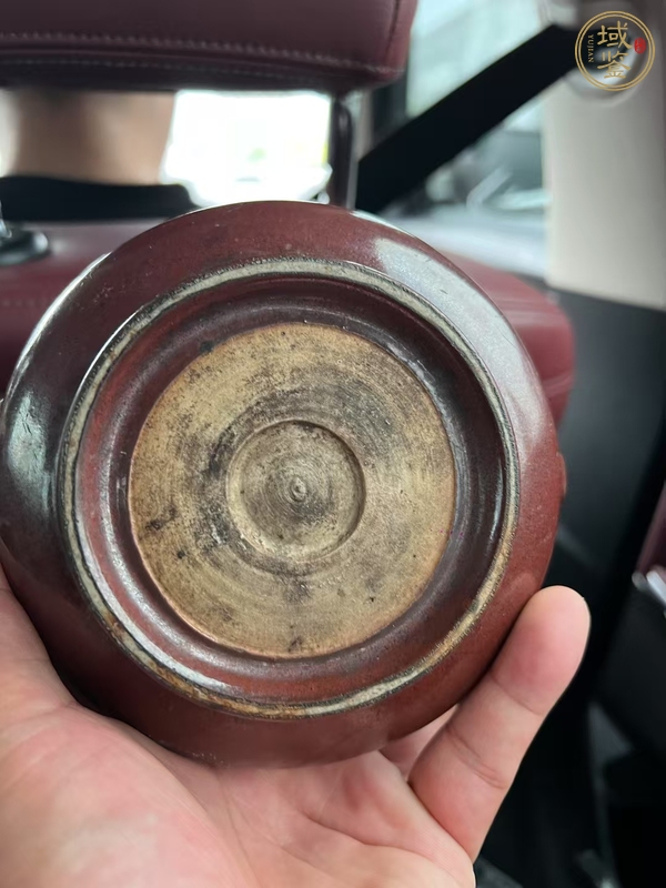 古玩陶瓷鐵銹釉香爐真品鑒賞圖