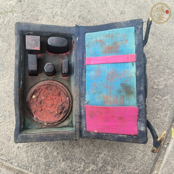 古玩雜項(xiàng)一套老印章真品鑒賞圖
