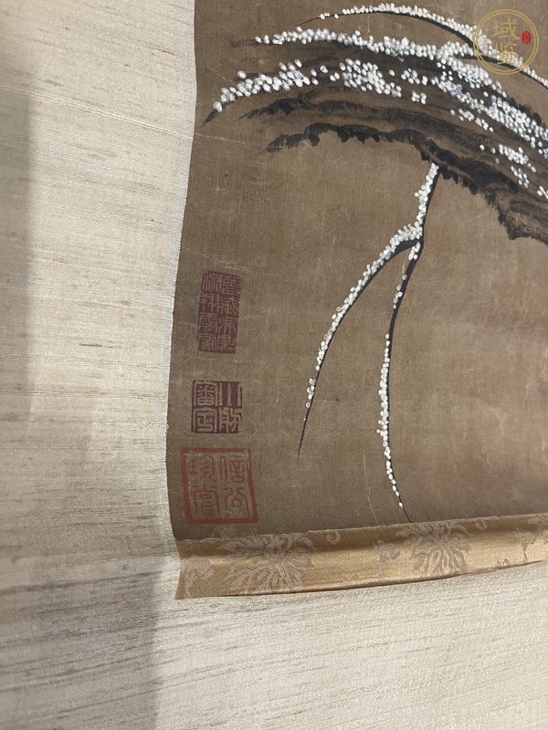古玩字畫佚名花鳥畫真品鑒賞圖