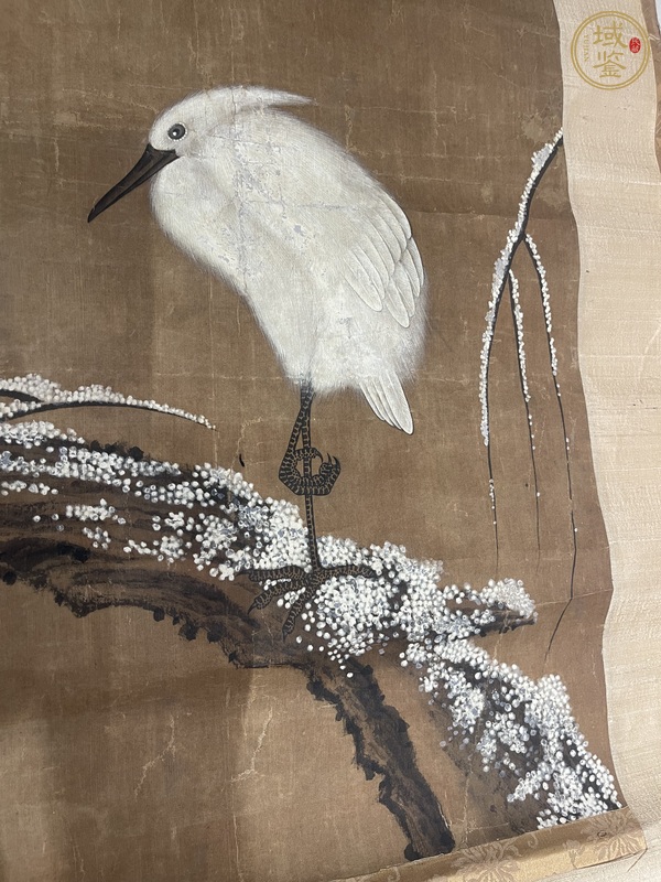 古玩字畫佚名花鳥畫真品鑒賞圖