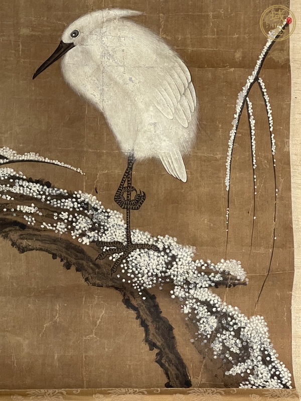 古玩字畫佚名花鳥畫真品鑒賞圖