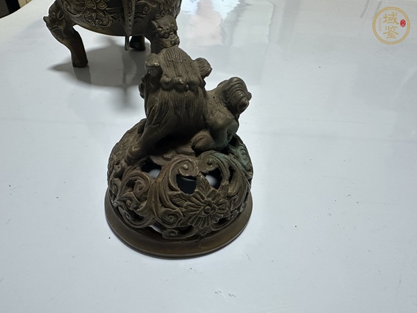 古玩獸耳薰爐真品鑒賞圖