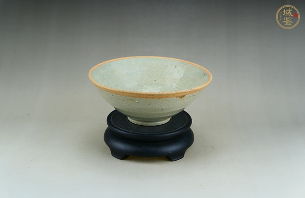 古玩陶瓷青白釉斗笠碗真品鑒賞圖