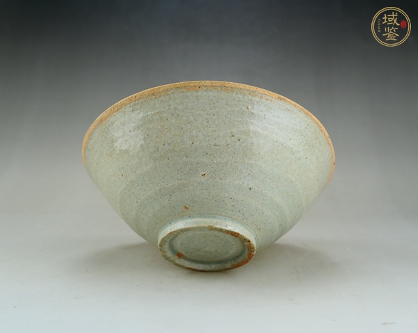 古玩陶瓷青白釉斗笠碗真品鑒賞圖