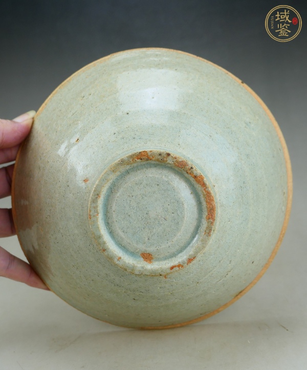 古玩陶瓷青白釉斗笠碗真品鑒賞圖