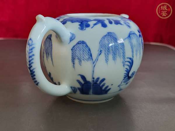 古玩清早期 青花官上加官紋壺真品鑒賞圖