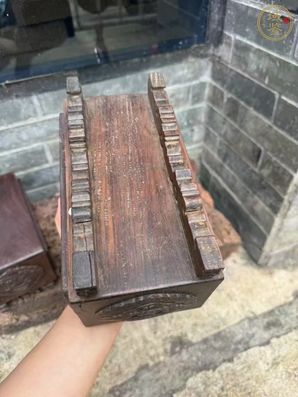古玩雜項木枕真品鑒賞圖