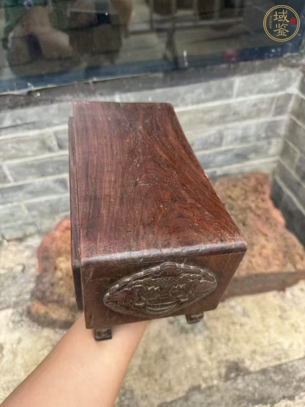 古玩木枕真品鑒賞圖