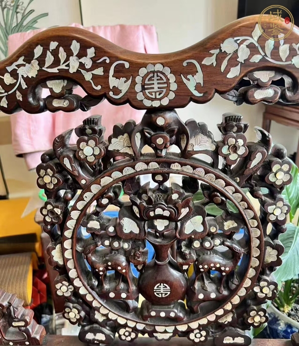古玩雜項太師椅真品鑒賞圖