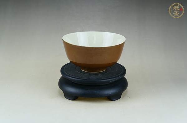 古玩陶瓷紫金釉蓮子碗真品鑒賞圖